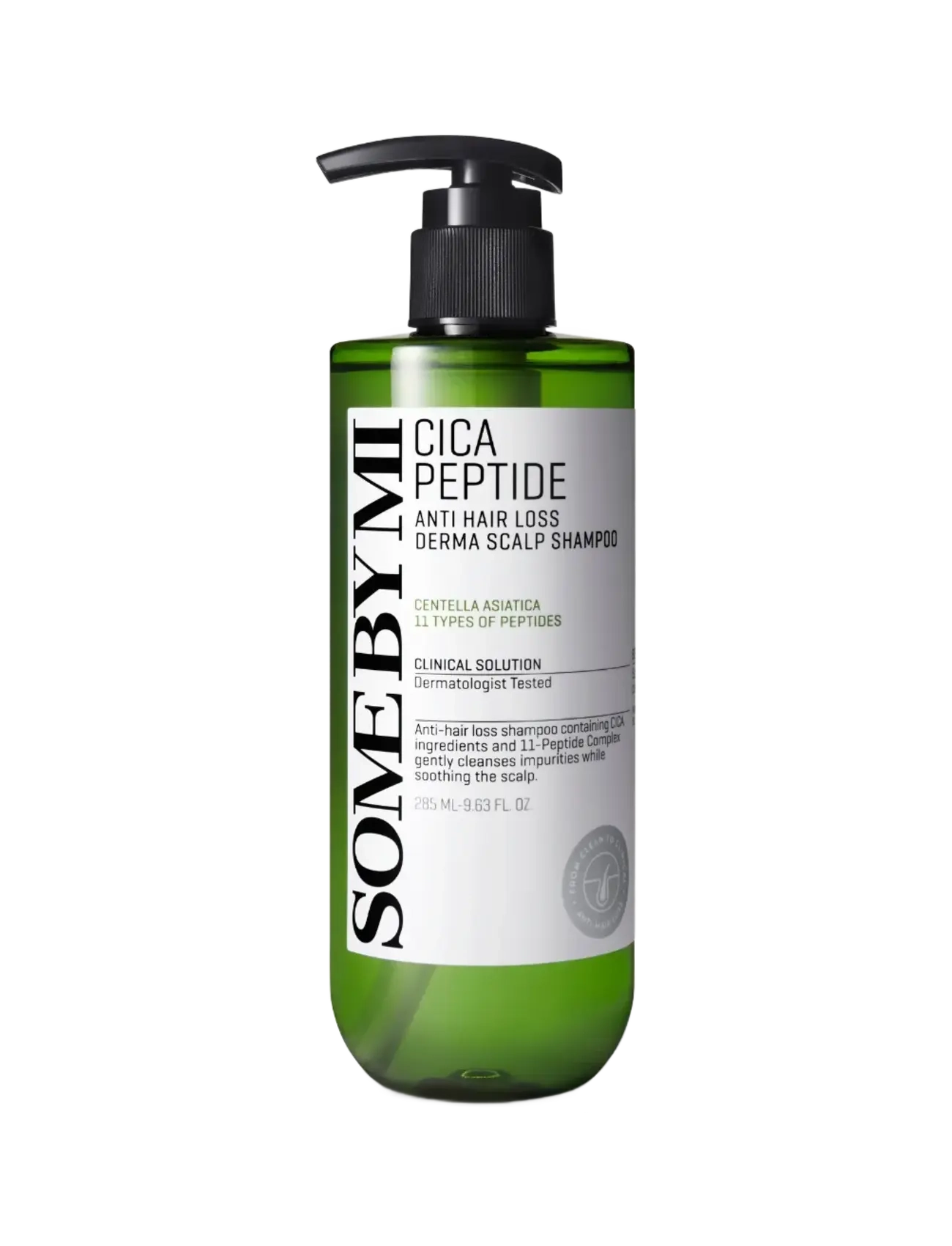 Some by Mi - Cica Peptide Anti Hair Loss Derma Scalp Shampoo - scalp treatment - clear - 1