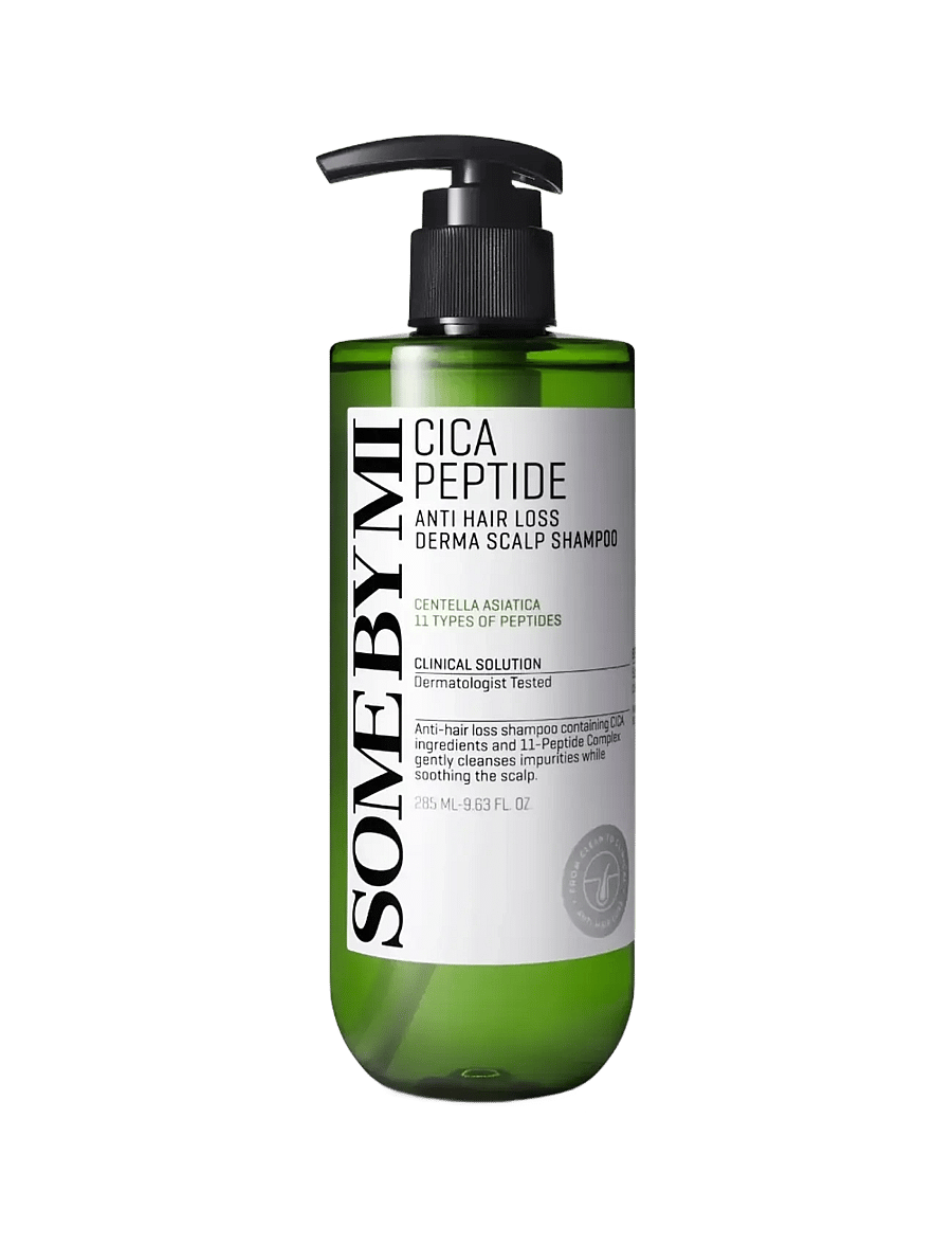 Some by Mi - Cica Peptide Anti Hair Loss Derma Scalp Shampoo - juuksehooldused - clear - 1
