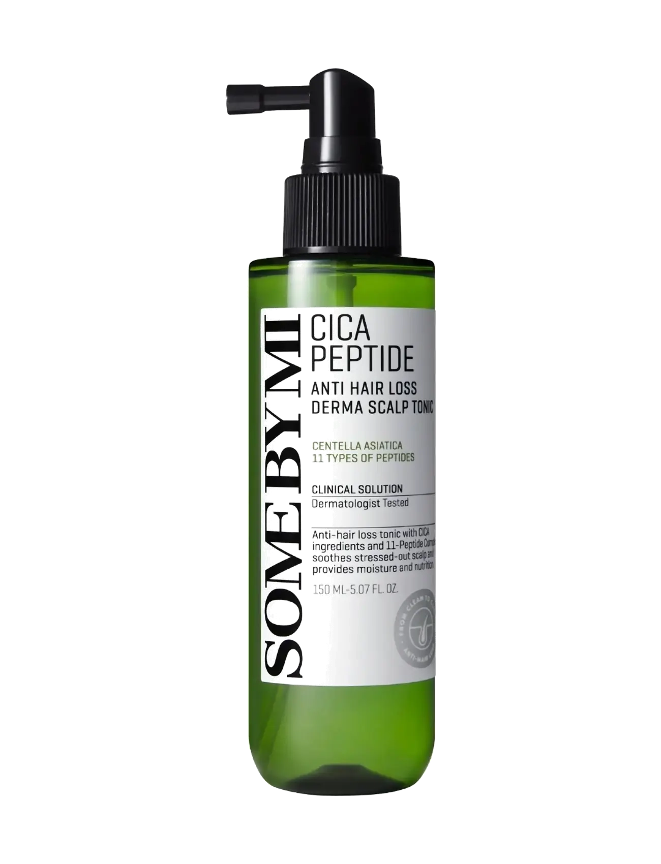 Some by Mi Cica Peptide Anti Hair Loss Derma Scalp Tonic, Hovedbundspleje, Nude, Str: 150 ML