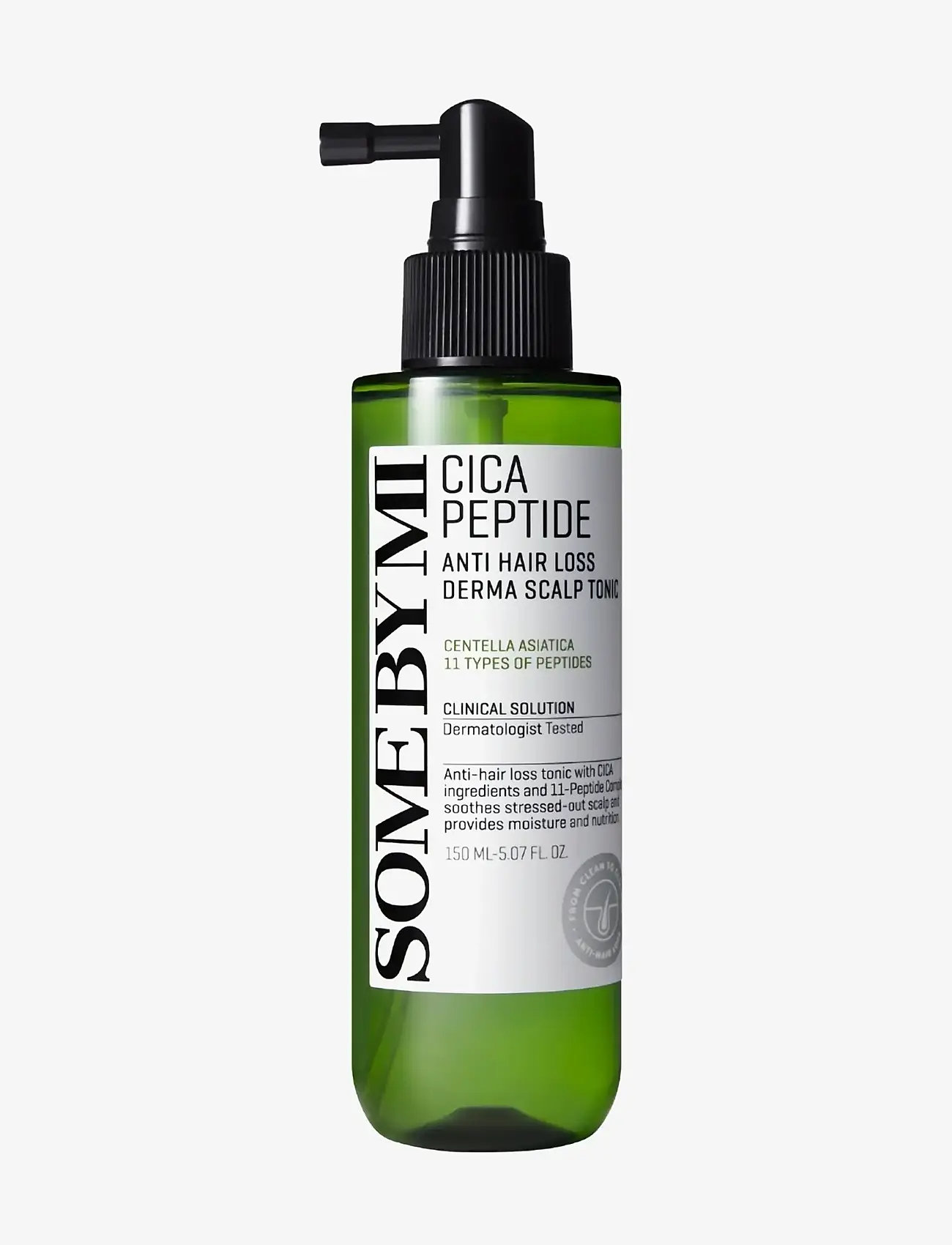 Some by Mi - Cica Peptide Anti Hair Loss Derma Scalp Tonic - scalp treatment - clear - 1