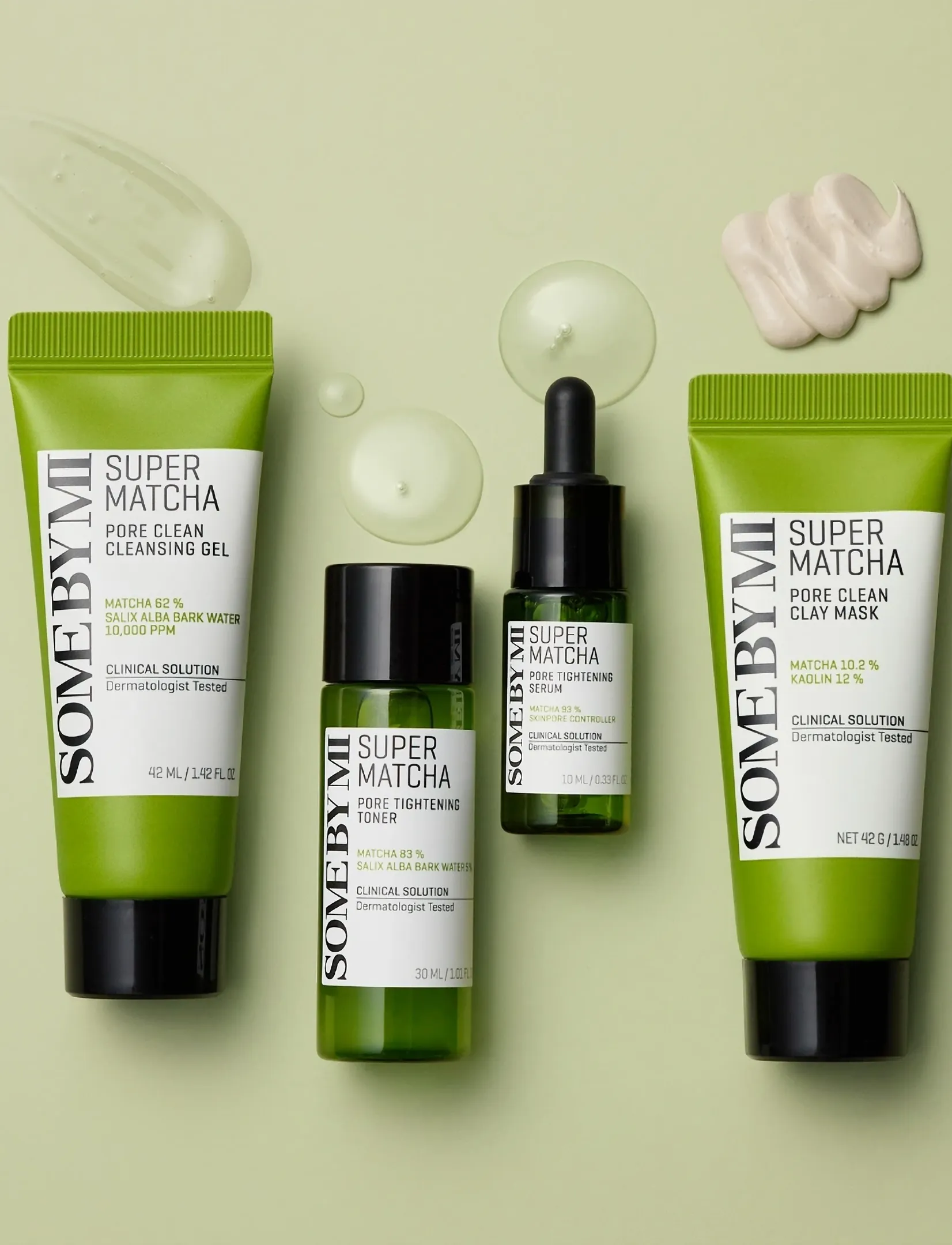 Some by Mi Super Matcha Pore Care Starter Kit, One Size, Nude, Tonere > Hydrerende Tonere, Dame