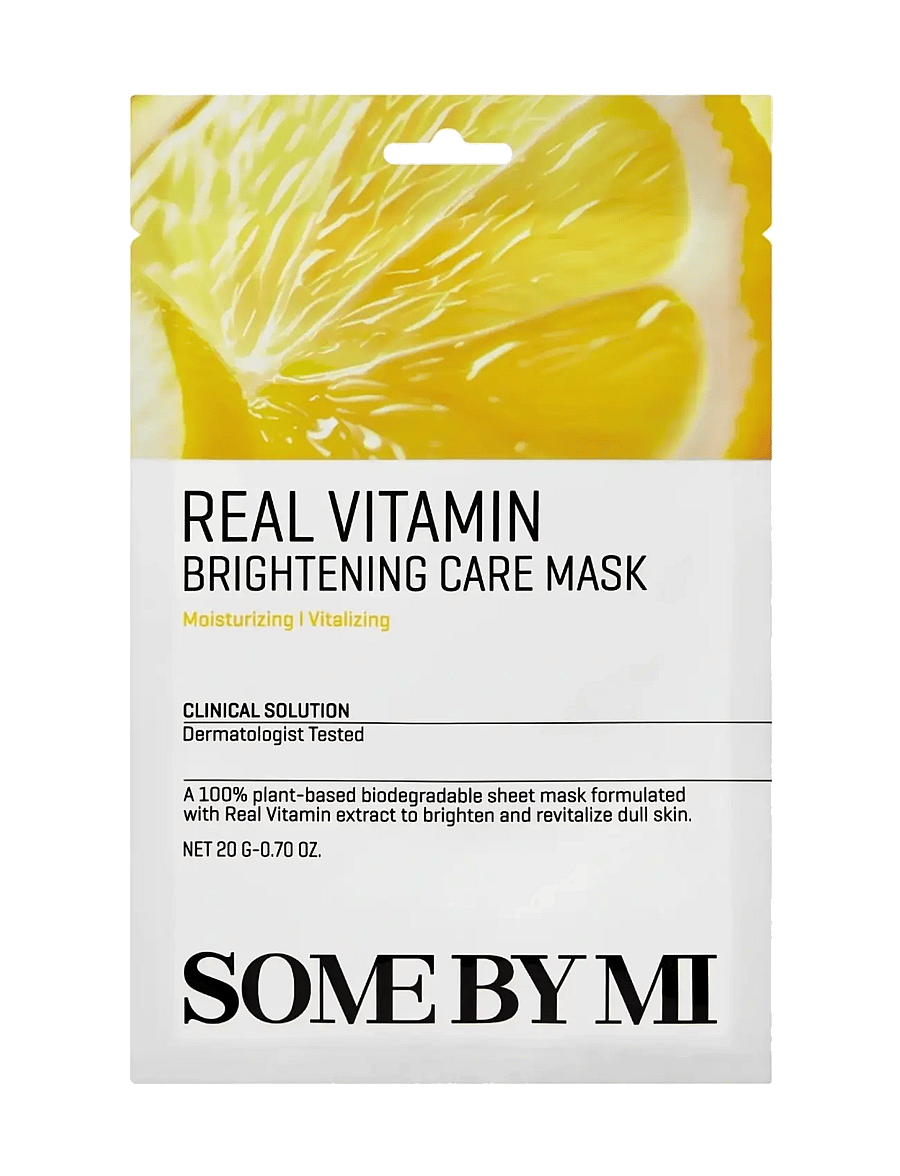 Some by Mi - Real Vitamin Brightening Care Mask - clear - 1