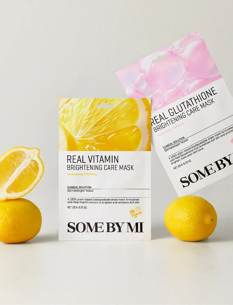 Some by Mi - Real Vitamin Brightening Care Mask - clear - 0