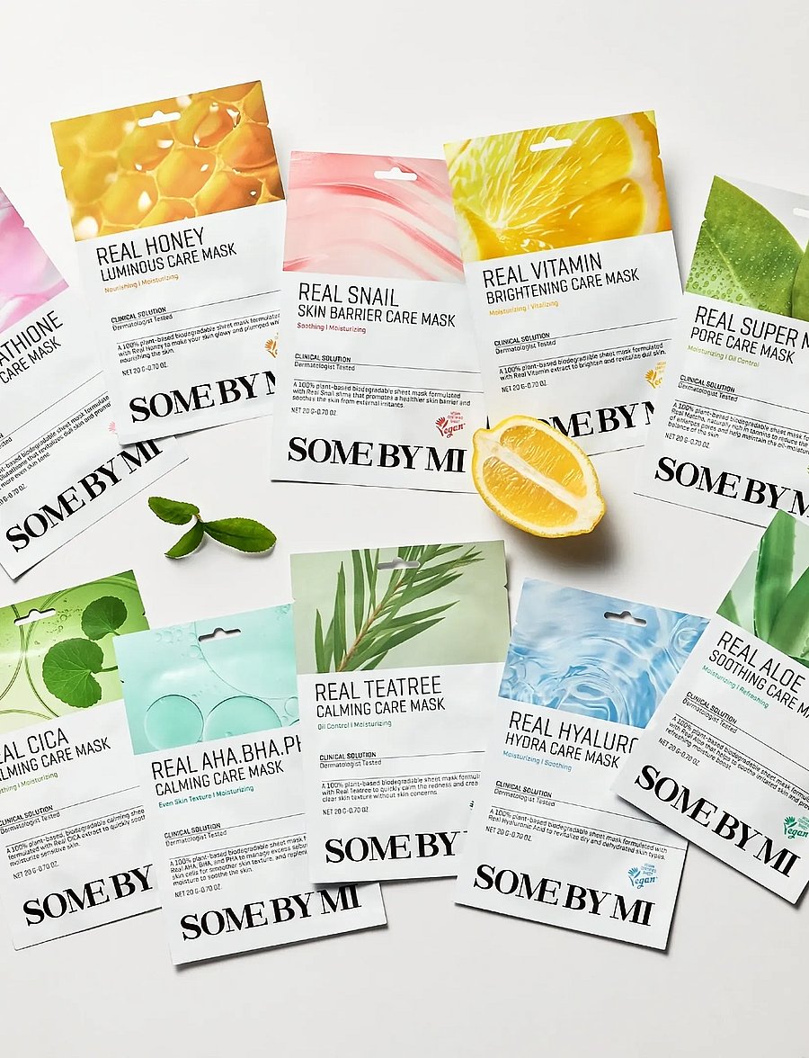 Some by Mi - Real Glutathione Brightening Care Mask - clear - 0
