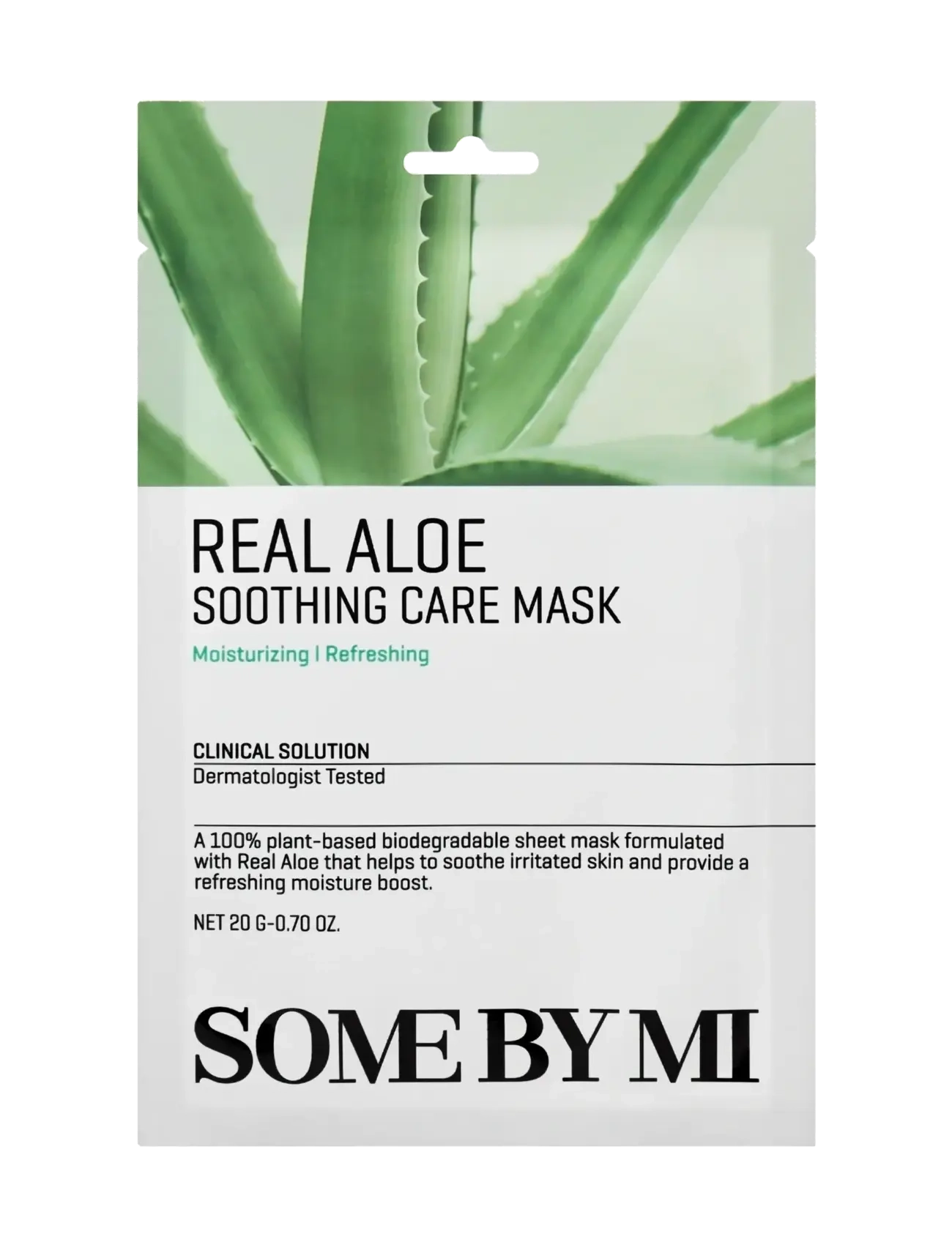 Some by Mi Real Aloe Soothing Care Mask - Sheet masks - CLEAR / undefined