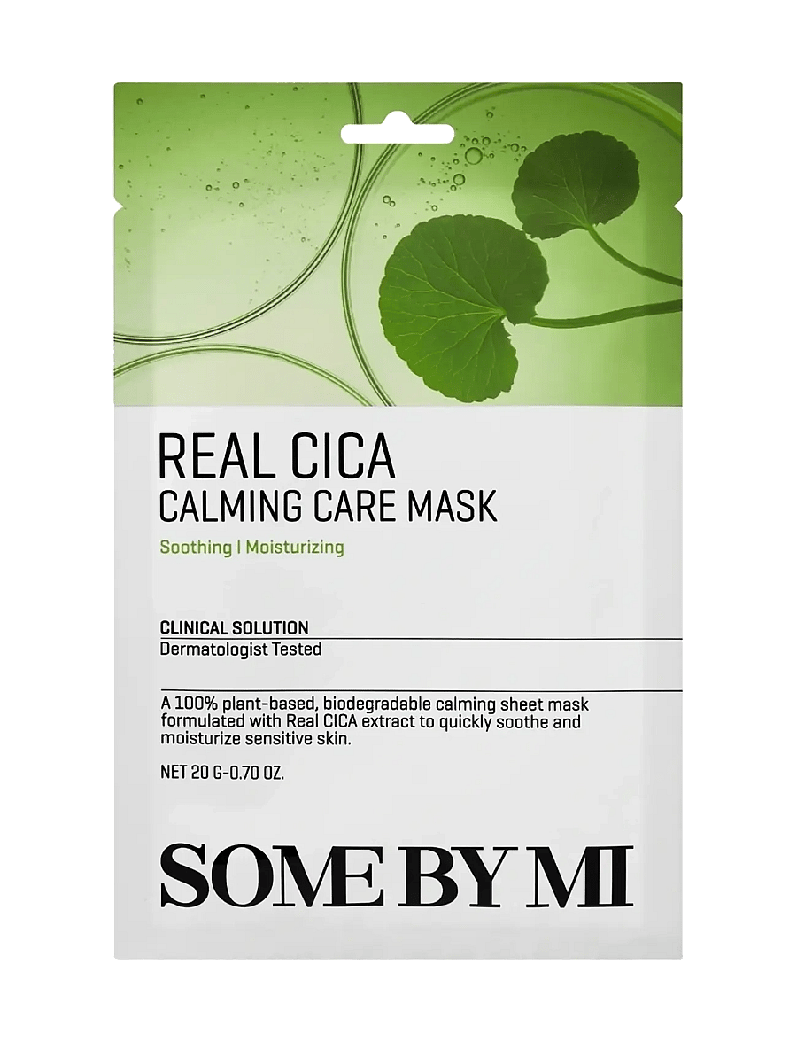Some by Mi - Real Cica Calming Care Mask - clear - 1