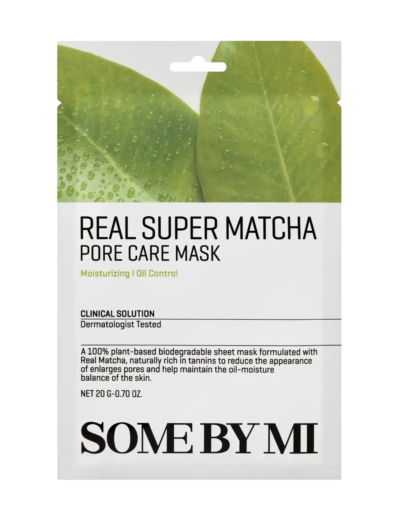Some by Mi - Real Super Matcha Pore Care Mask - clear - 1