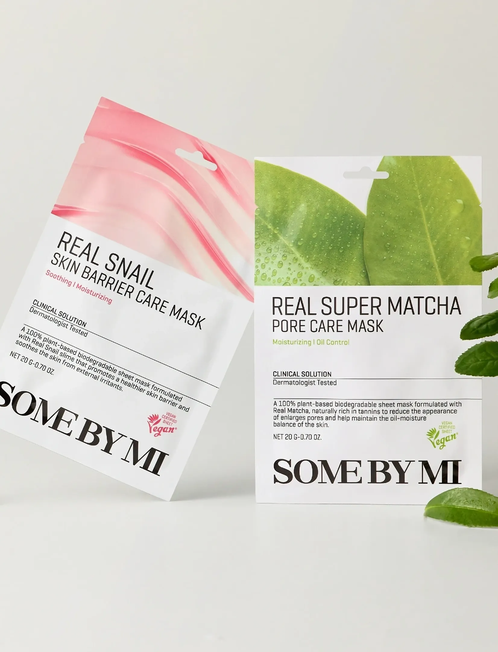 Some by Mi Real Snail Skin Barrier Care Mask, 20 G, Nude, Masker > Sheetmask, Dame