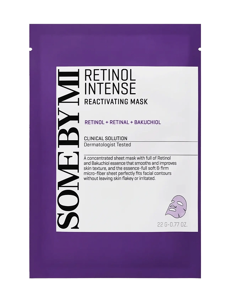 Some by Mi - Retinol Intense Reactivating Mask - clear - 1