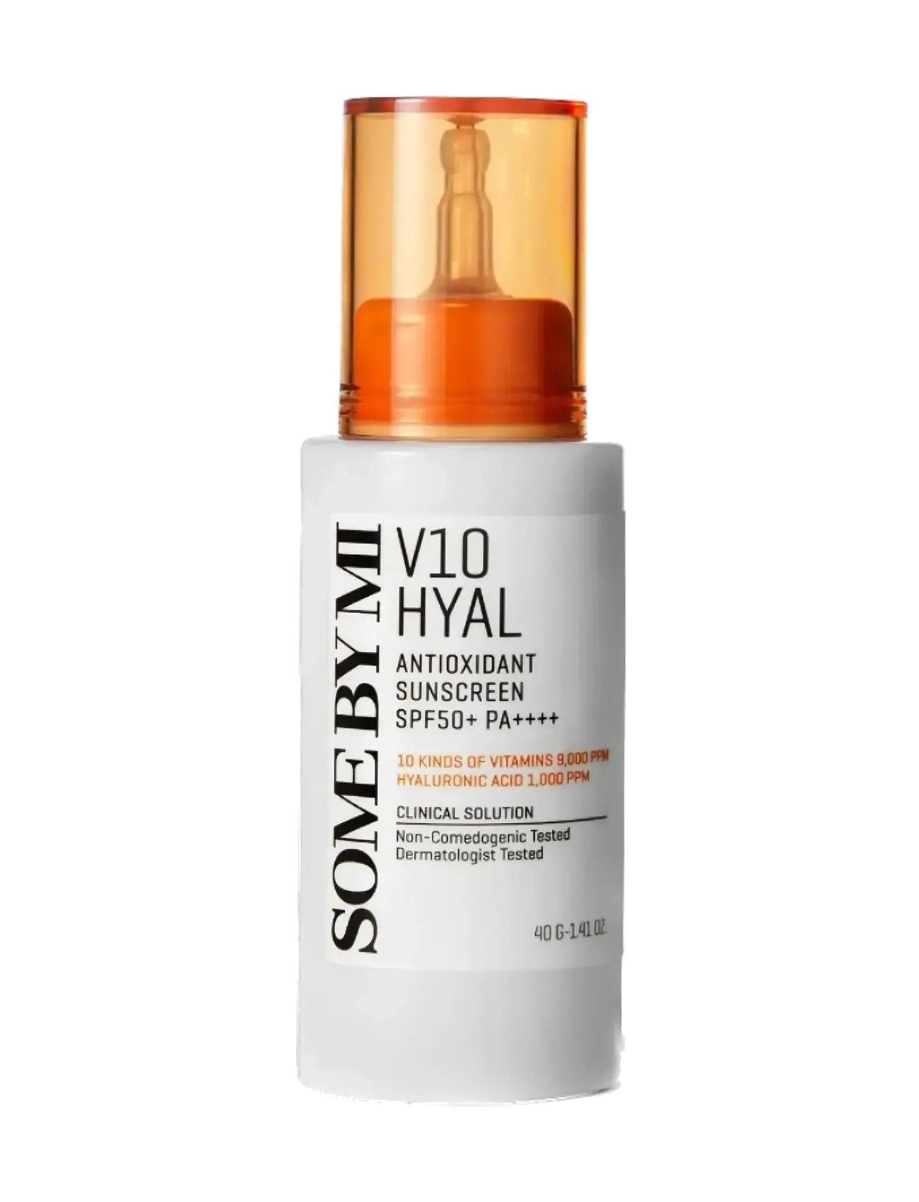 Some by Mi V10 Hyal Antioxidant Sunscreen Spf50+ Pa++++, Ansigt, Nude, Str: 40 ML