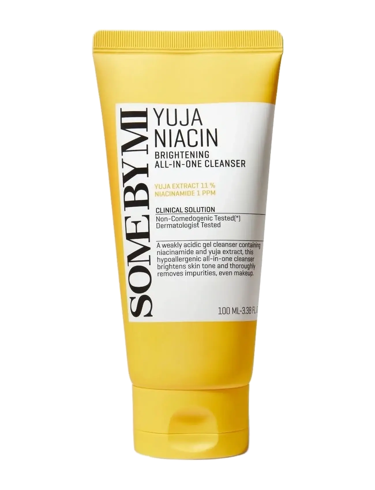 Some by Mi Yuja Niacin Brightening All-In-One Cleanser, Ansigtsvask & Rensemiddel, Gul, Str: 100 ML