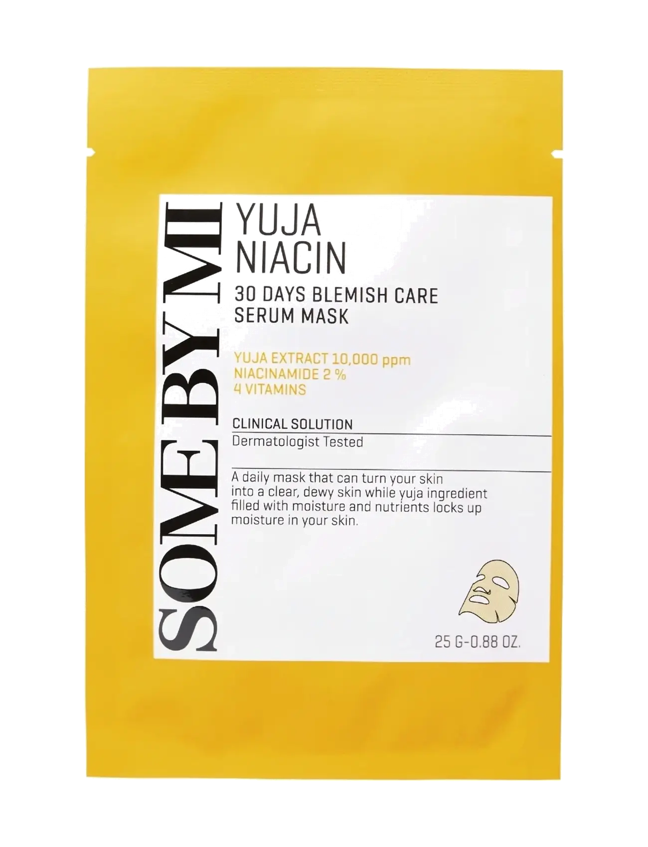 Some by Mi Yuja Niacin 30 Days Blemish Care Serum Mask - Ansigtsmasker - CLEAR / undefined