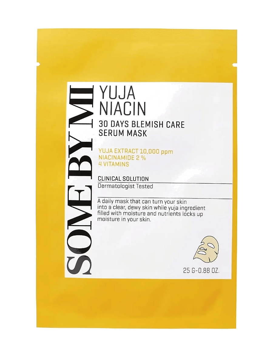 Some by Mi - Yuja Niacin 30 Days Blemish Care Serum Mask - clear - 0