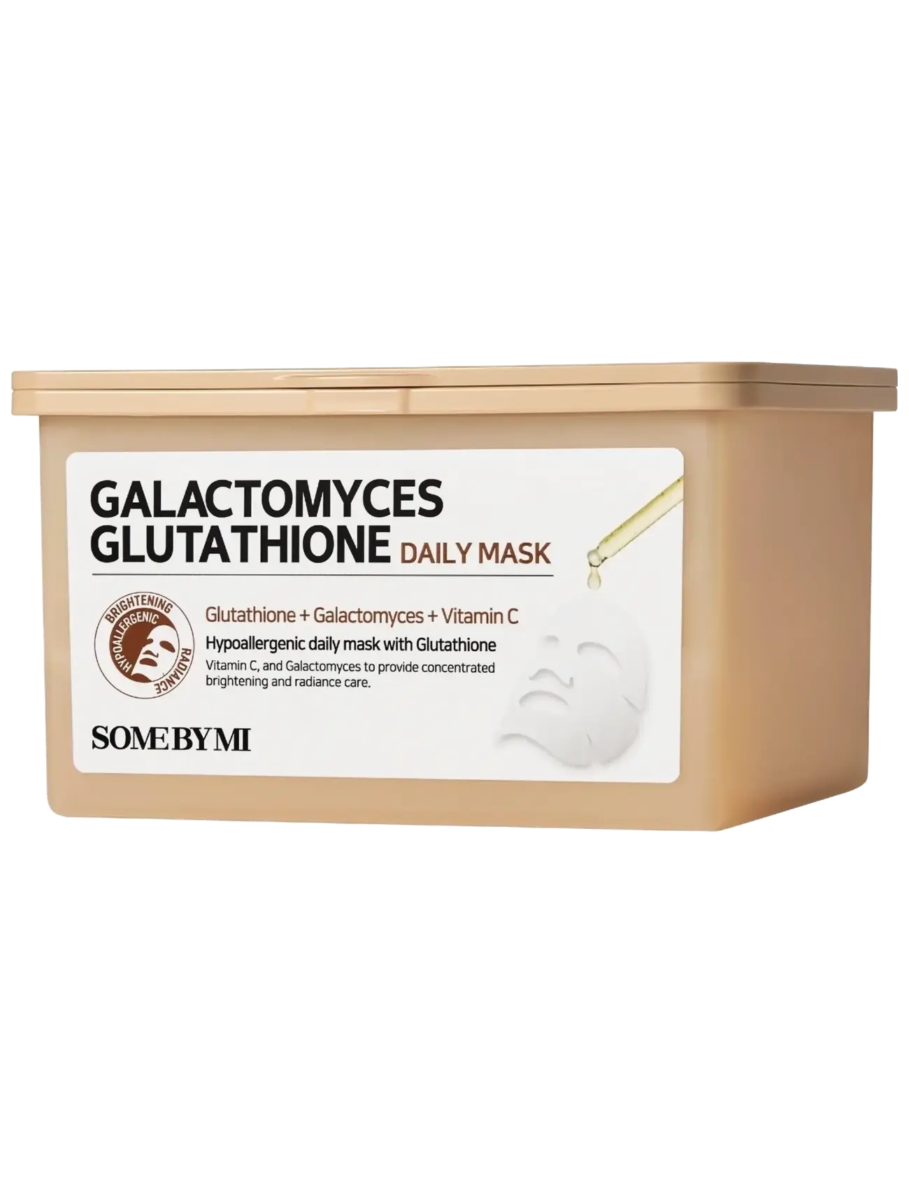 Some by Mi Galactomyces Glutahione Daily Mask (30 Pcs.), Sheetmaske, Nude, Str: 30 EA