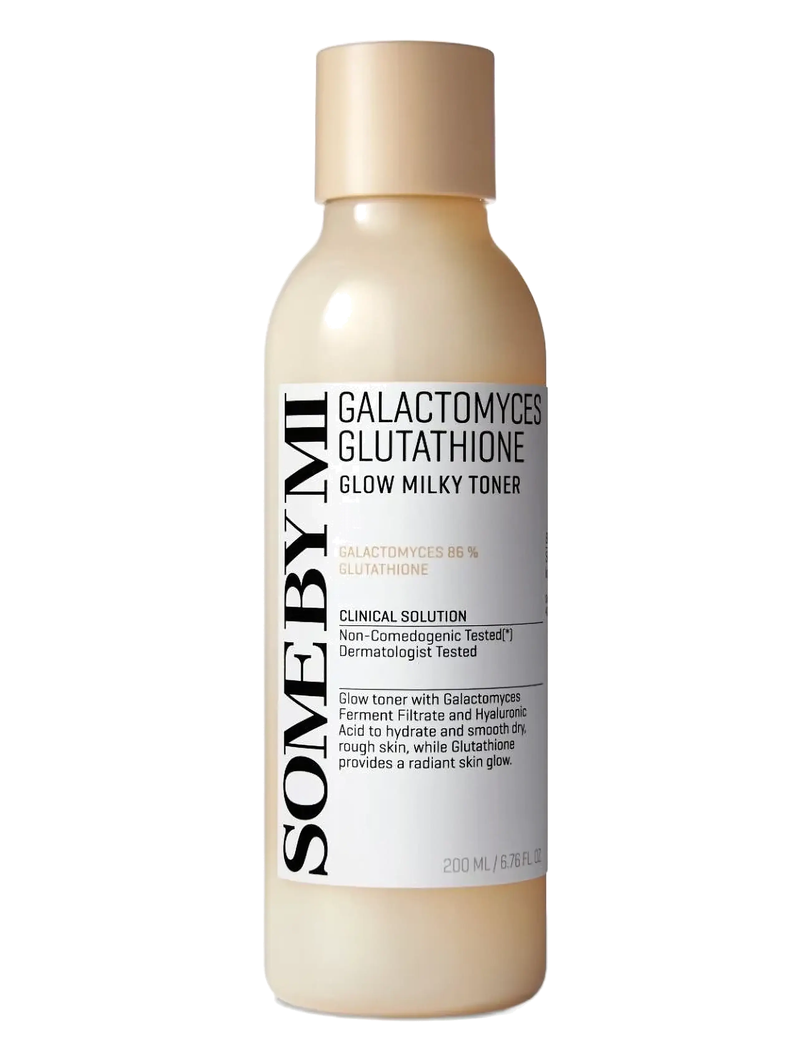 Some by Mi Galactomyces Glutathione Glow Milky Toner, Hydrating Toner, Nude, Str: 200 ML