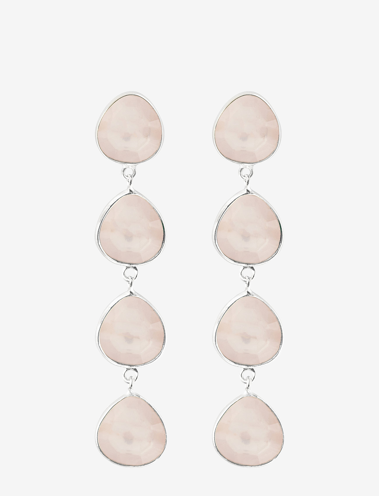 SOPHIE by SOPHIE - Multi stone earrings - rose - 0