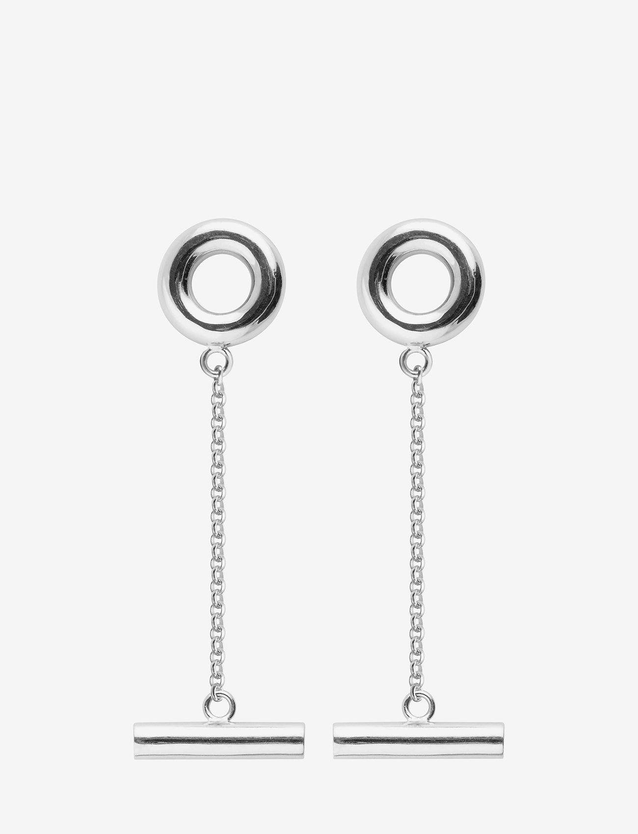 SOPHIE by SOPHIE - Circlebar Earrings - silver - 0