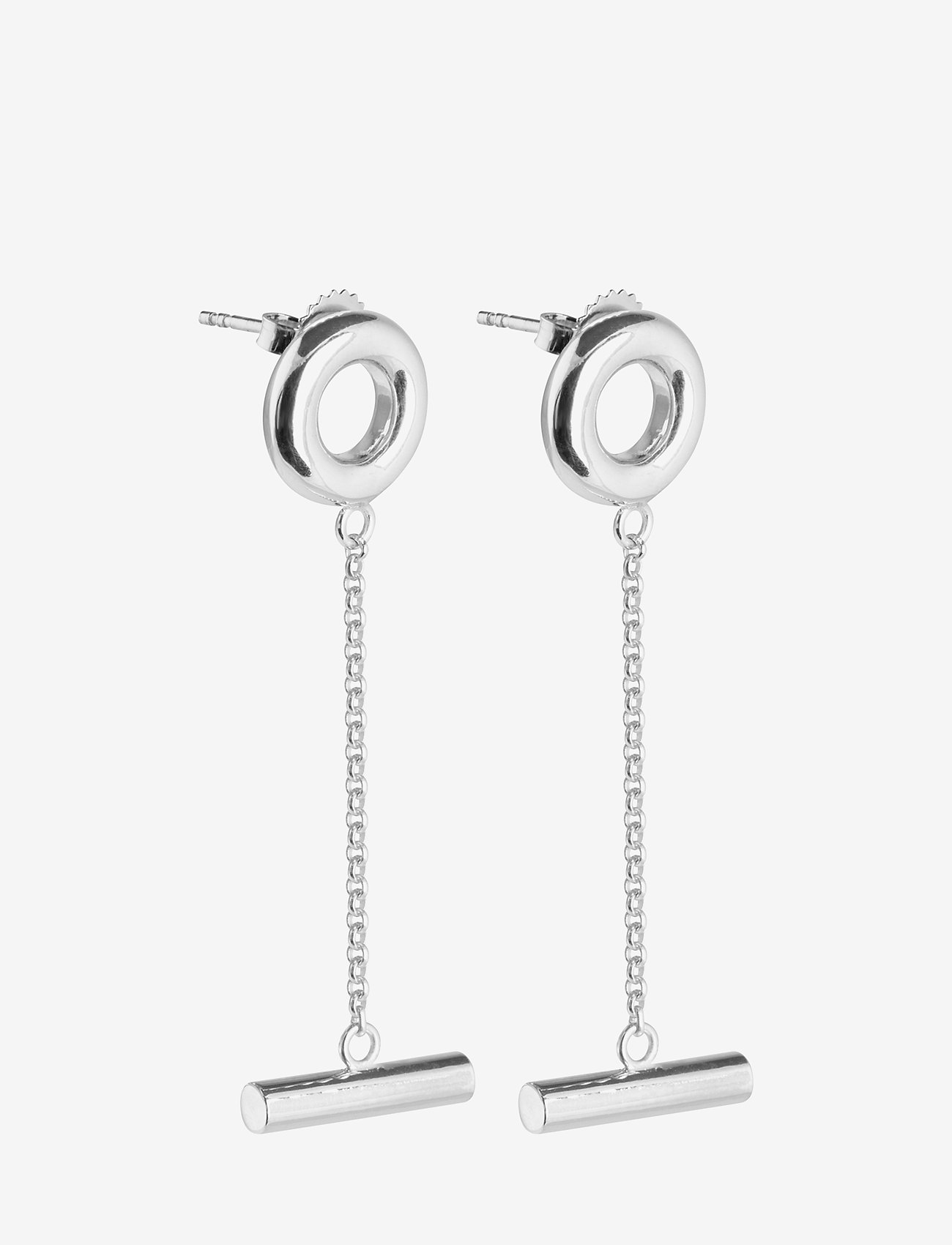 SOPHIE by SOPHIE - Circlebar Earrings - silver - 1