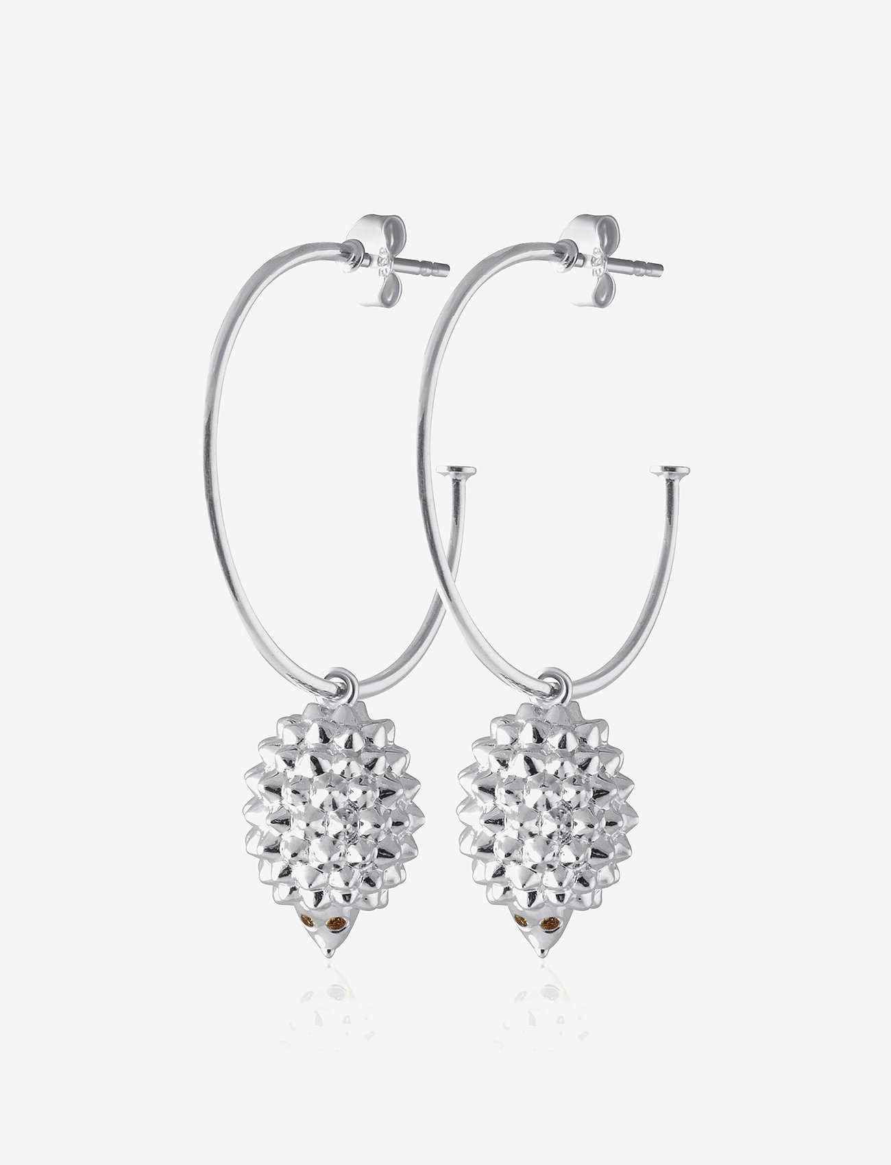 SOPHIE by SOPHIE - Hedgehog hoops - silver - 0