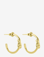 Knot mini hoops - GOLD
