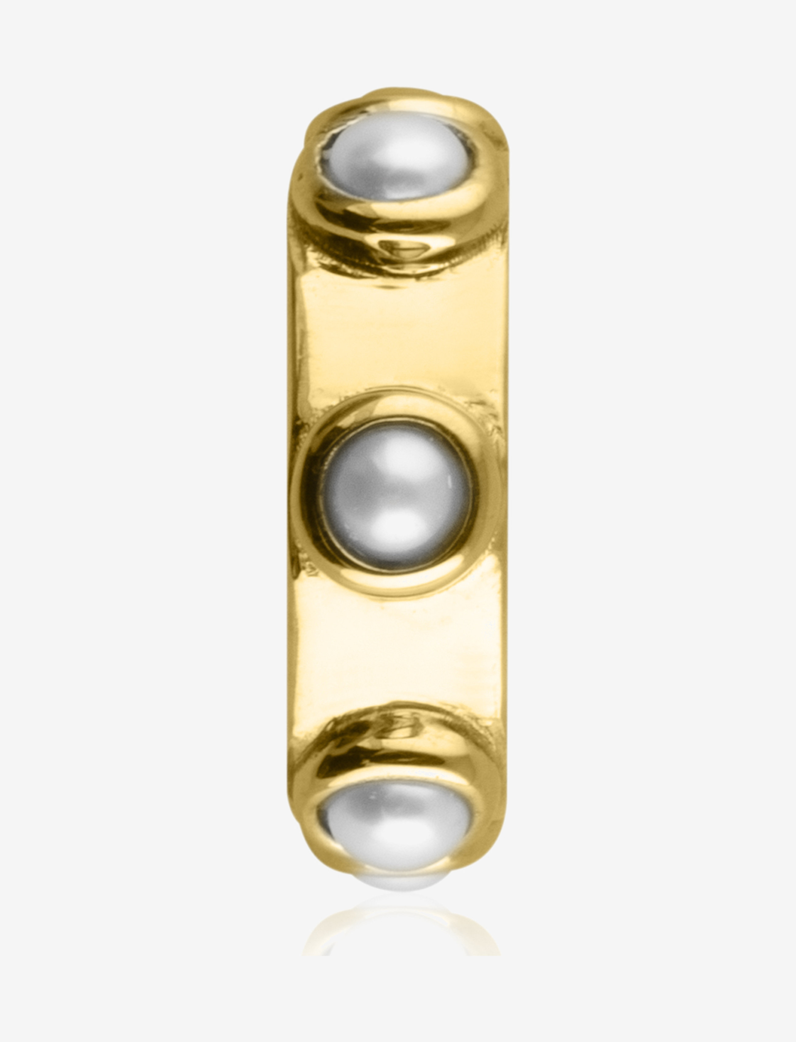 SOPHIE by SOPHIE - Funky pearl earcuff - gold - 2