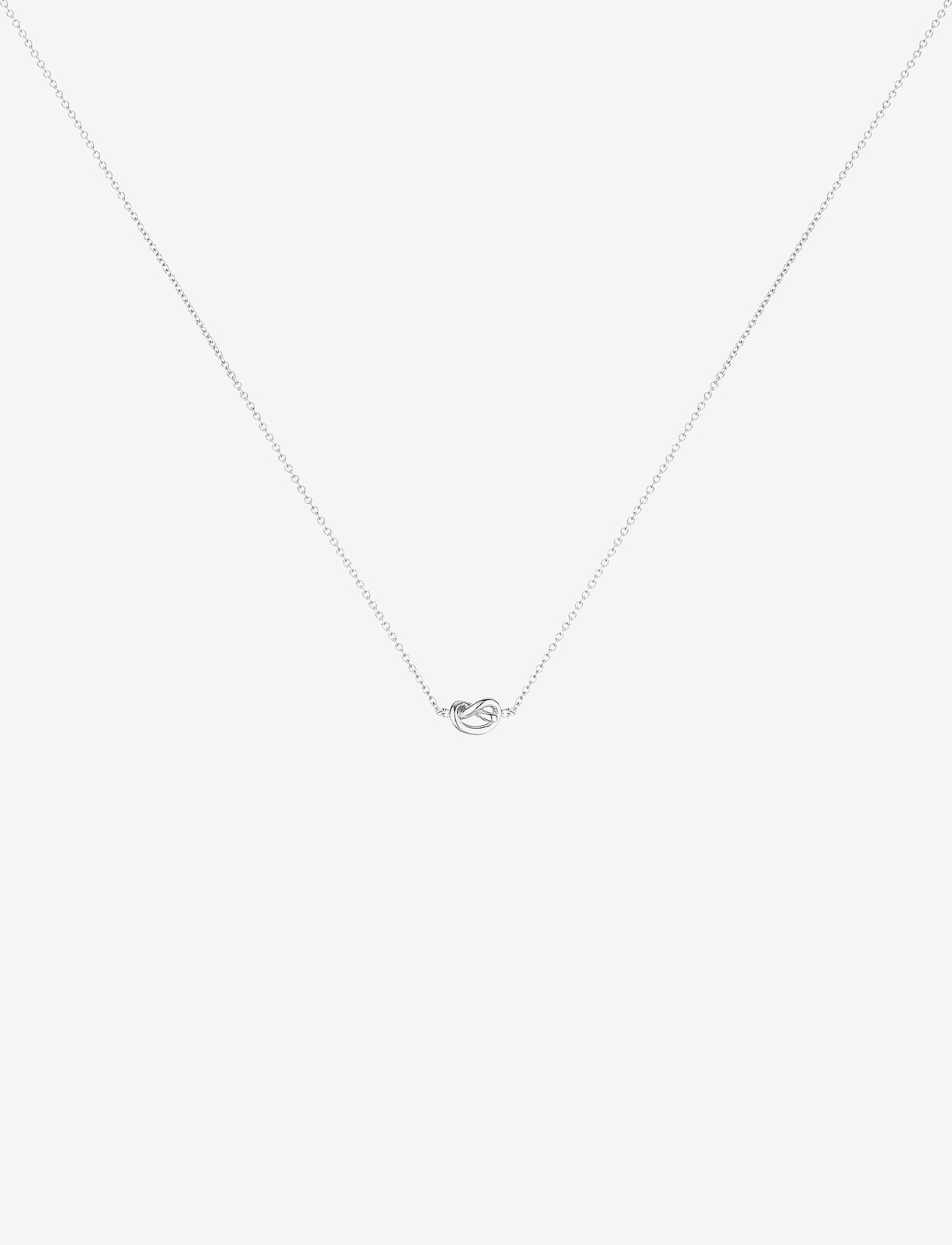 SOPHIE by SOPHIE - Knot necklace - rippuvad kaelakeed - silver - 0