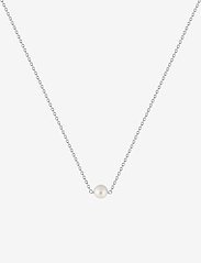 SOPHIE by SOPHIE - Pearl necklace - perlekæder - silver - 0