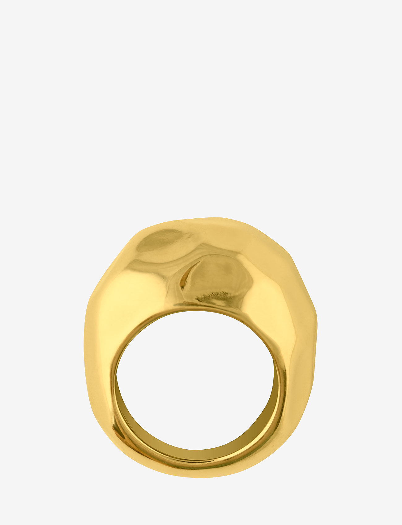 SOPHIE by SOPHIE - Hammered ring - gold - 0