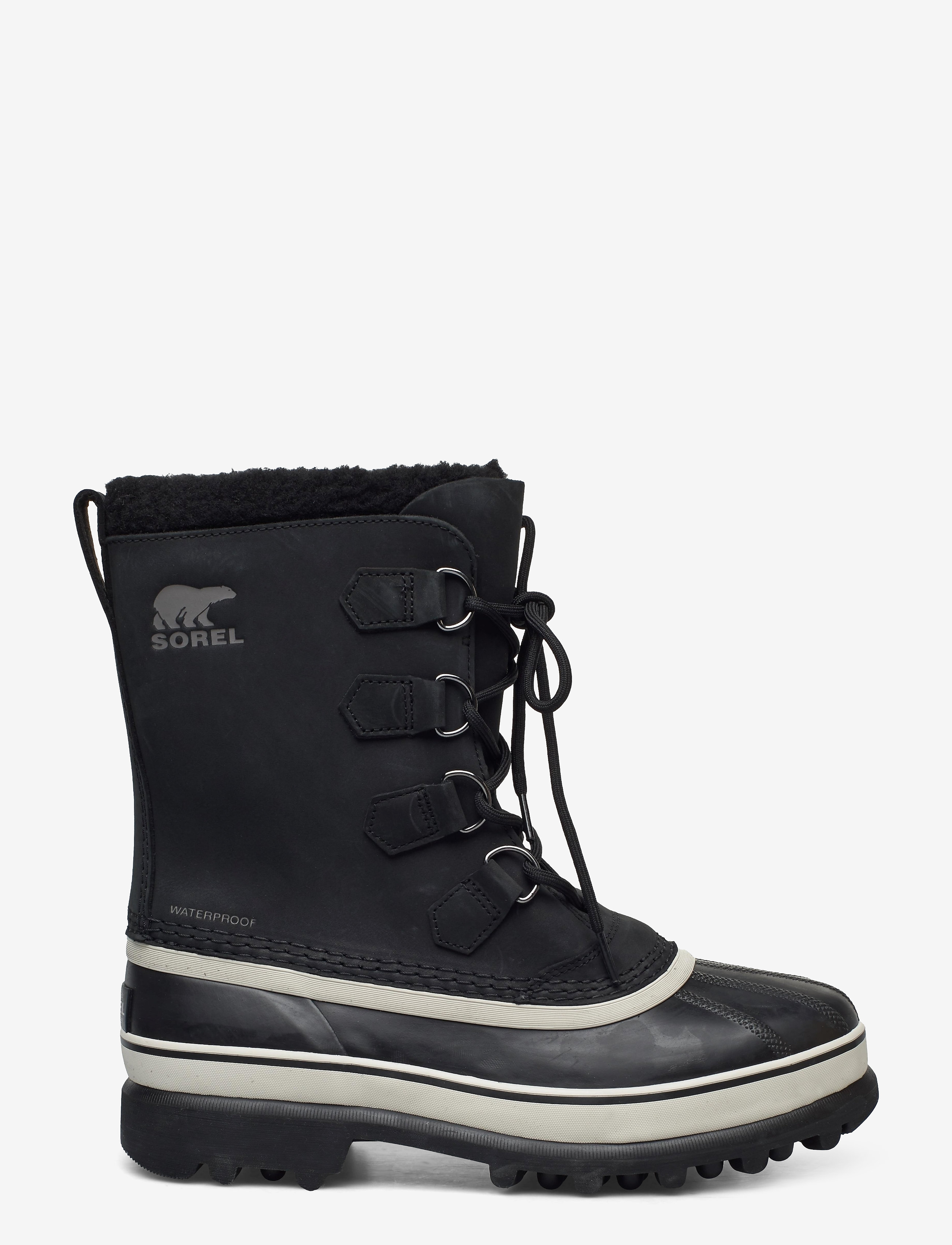 Sorel - CARIBOU WP - vandresko - black, dark stone - 1