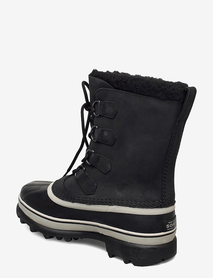 Sorel - CARIBOU WP - matka- ja kõndimisjalatsid - black, dark stone - 2