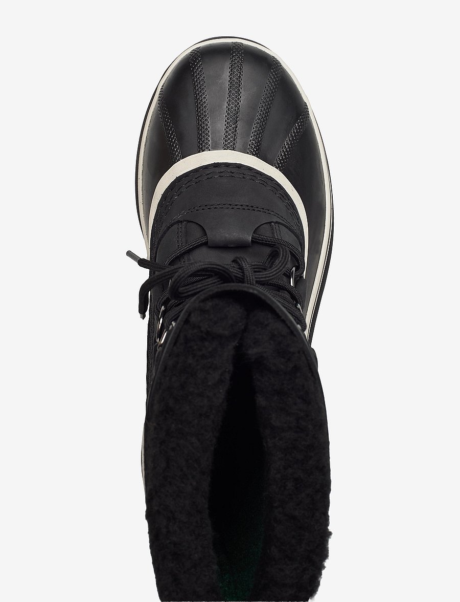 Sorel - CARIBOU WP - matka- ja kõndimisjalatsid - black, dark stone - 3