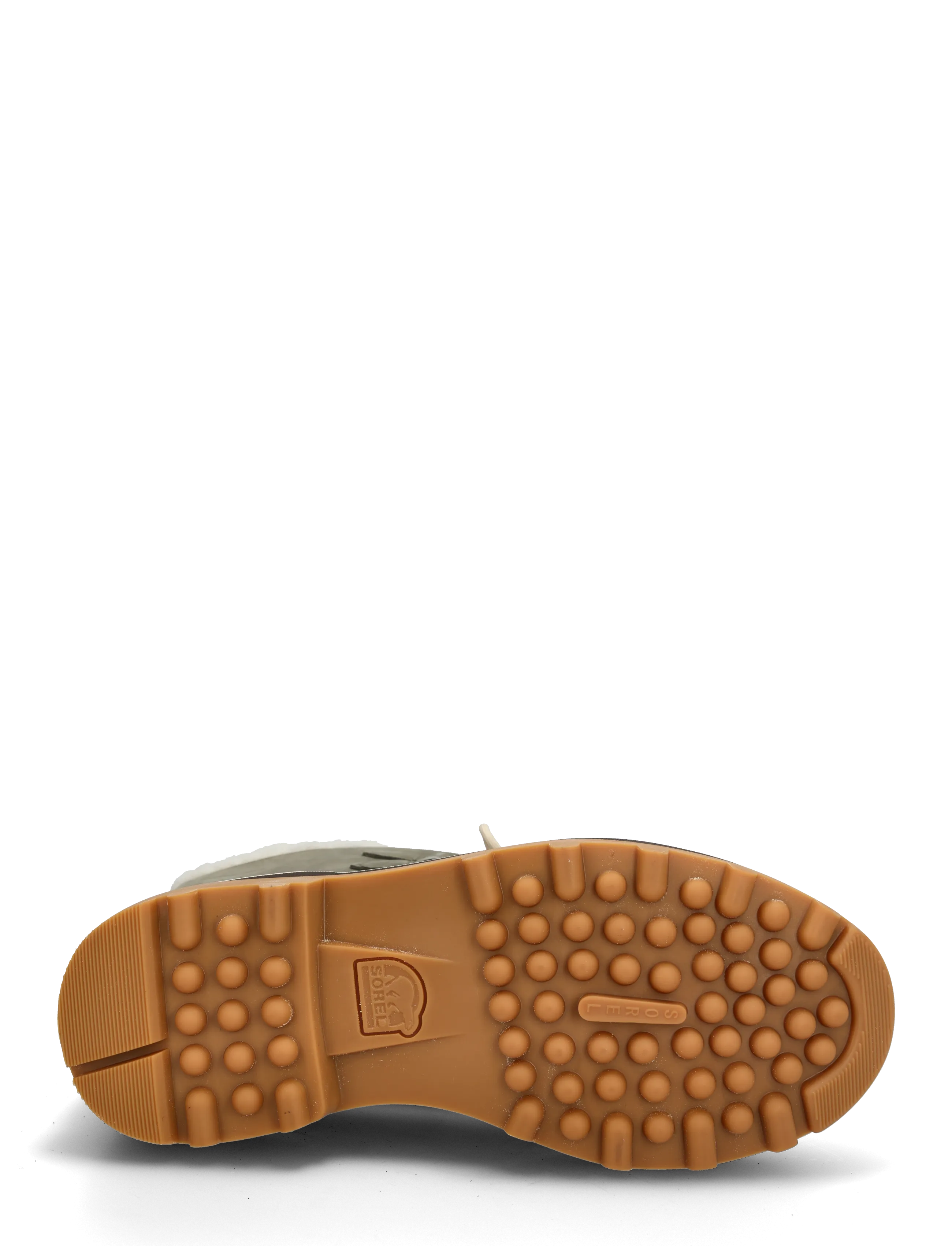 Sorel - CARIBOU WP - matka- ja kõndimisjalatsid - stone green, tobacco - 4