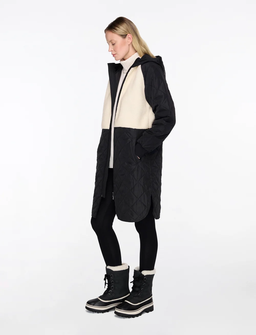 Sorel - CARIBOU WP - winterstiefel - black, stone - 3