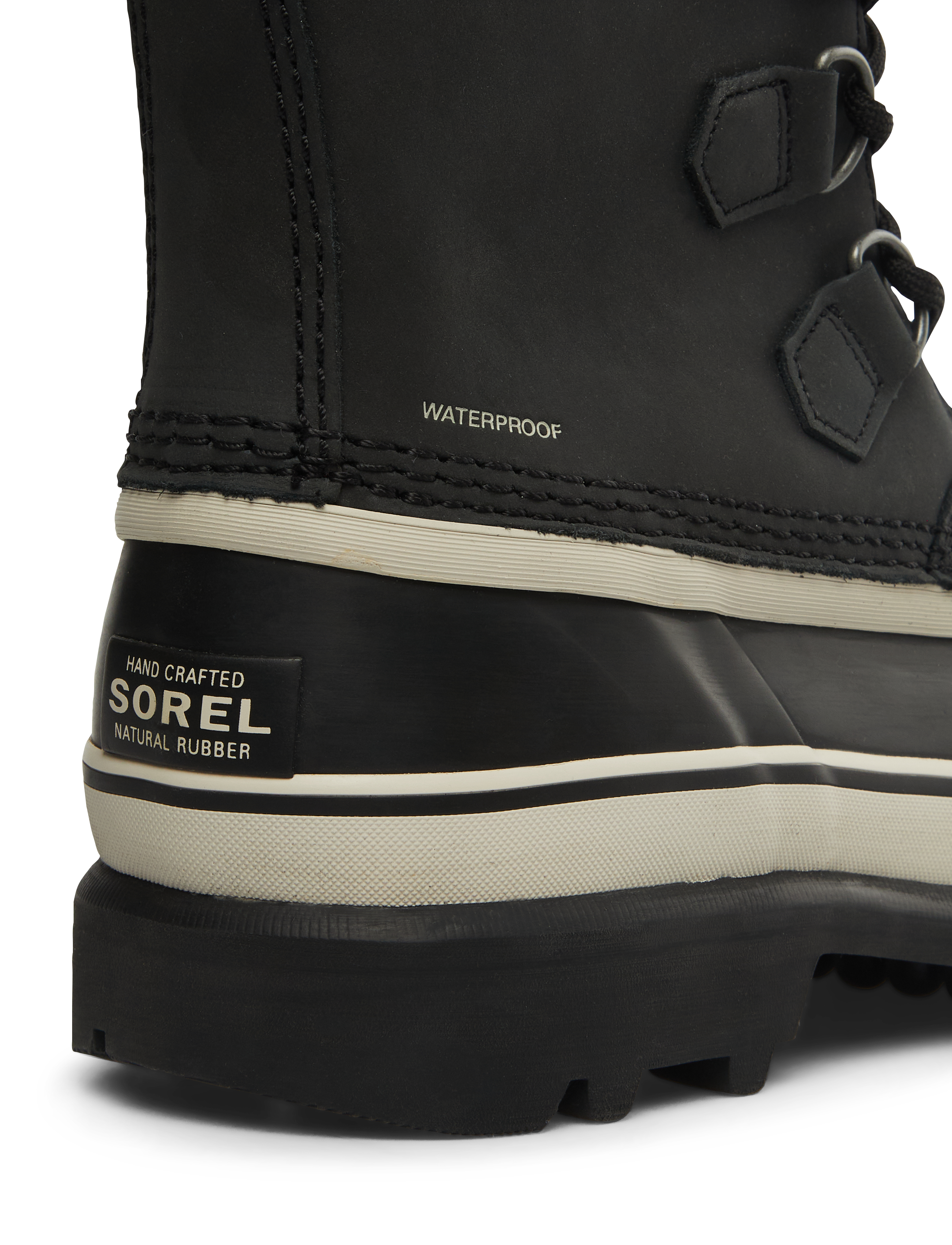 Sorel - CARIBOU WP - wanderschuhe - black, stone - 5