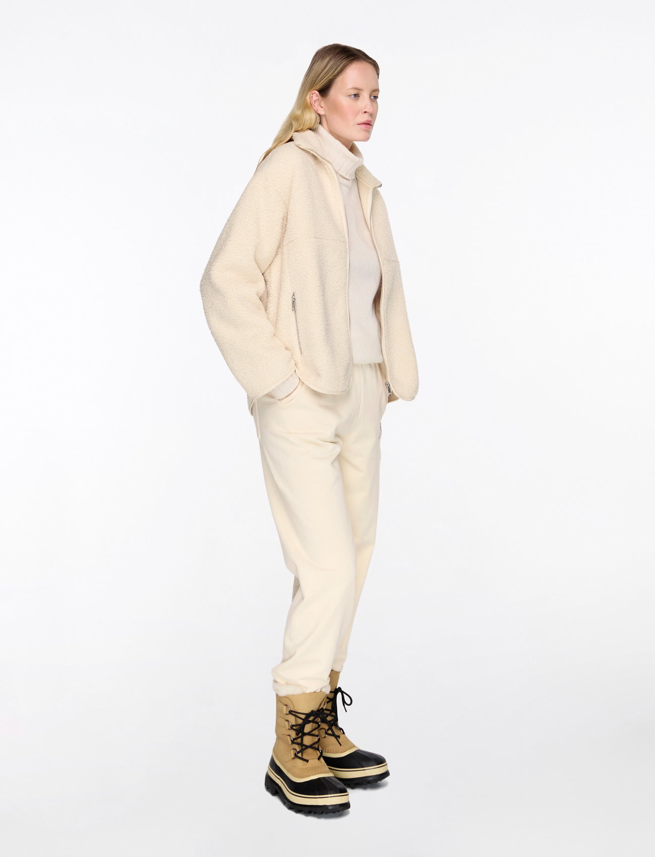 Sorel - CARIBOU WP - matka- ja kõndimisjalatsid - buff - 2