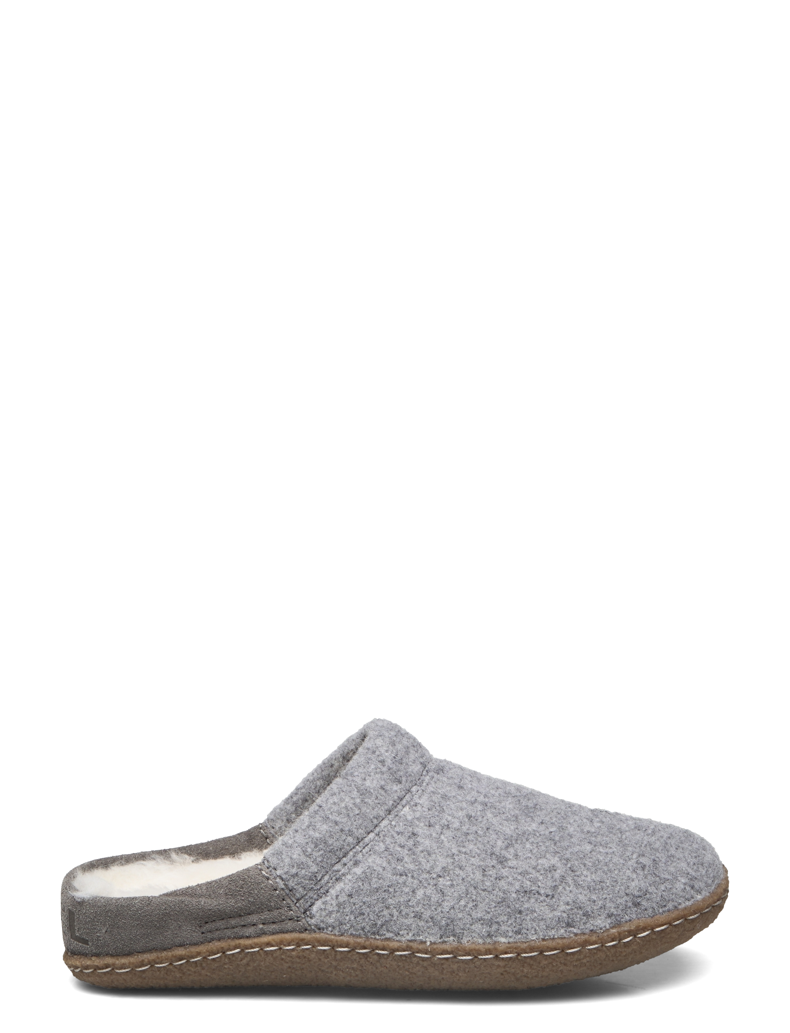 Sorel - NAKISKA SCUFF - sandaler & tofflor - quarry, natural - 1