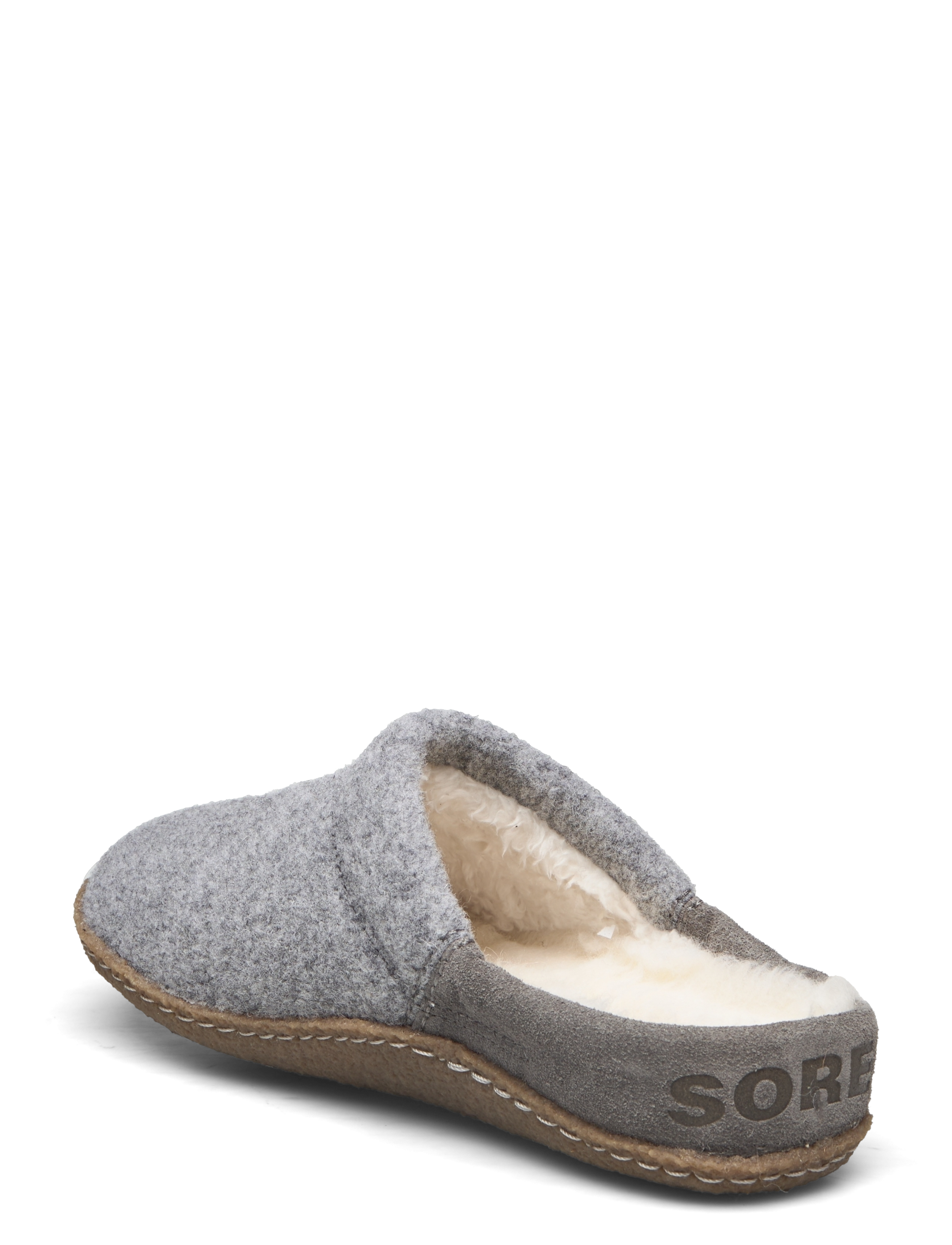 Sorel - NAKISKA SCUFF - sandaler & tofflor - quarry, natural - 2