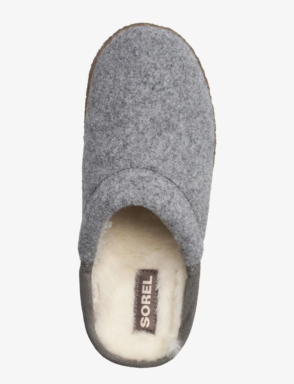 Sorel - NAKISKA SCUFF - sandalen & hausschuhe - quarry, natural - 3