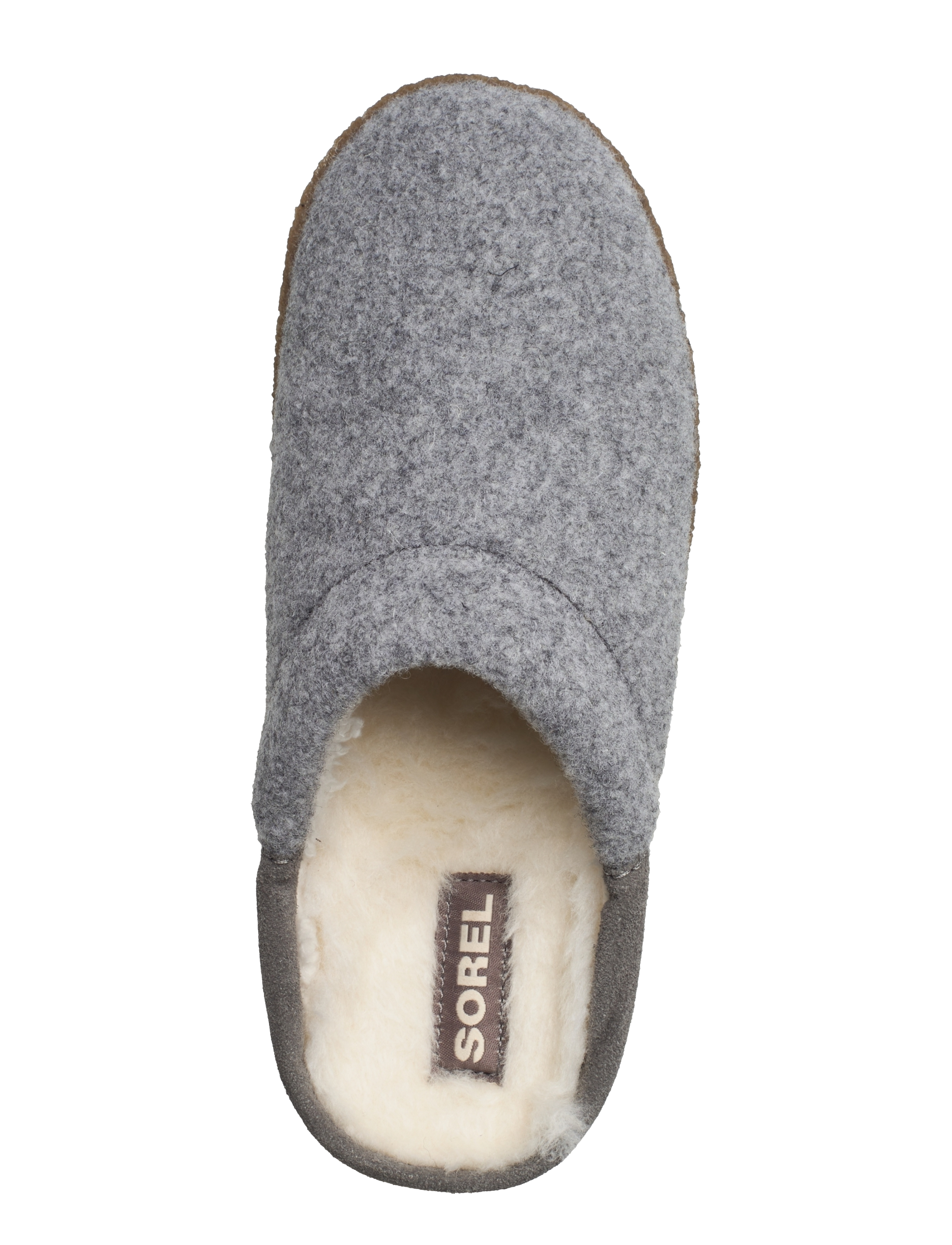 Sorel - NAKISKA SCUFF - sandaler & tofflor - quarry, natural - 3