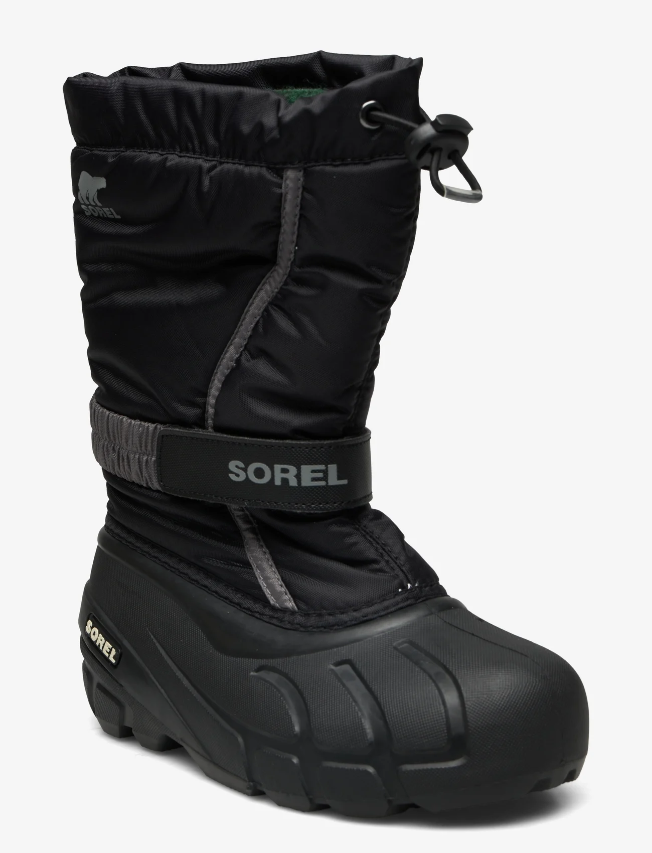 Sorel - YOUTH FLURRY - winter boots - black, city grey - 0