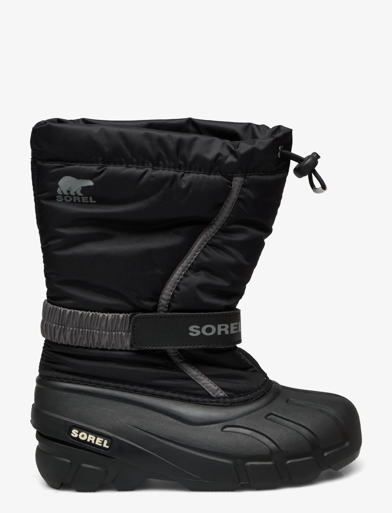 Sorel - YOUTH FLURRY - winter boots - black, city grey - 1