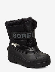 Sorel - CHILDRENS SNOW COMMANDER - lapset - black, charcoal - 0