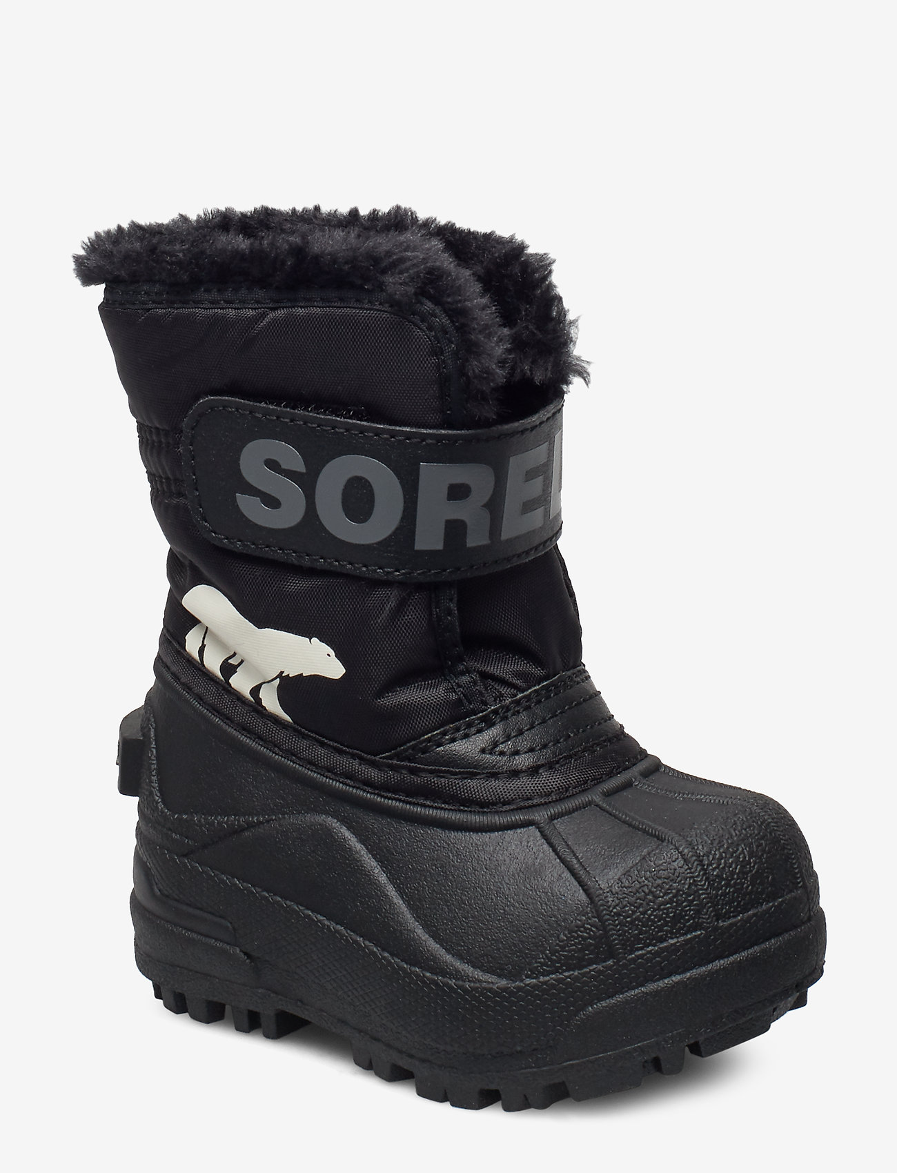 Sorel - TODDLER SNOW COMMANDER - winter boots - black, charcoal - 0