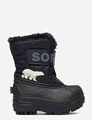 Sorel - TODDLER SNOW COMMANDER - winter boots - black, charcoal - 2
