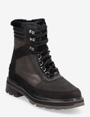 Sorel - LENNOX LACE COZY STKD WP - flat ankle boots - jet, black - 0