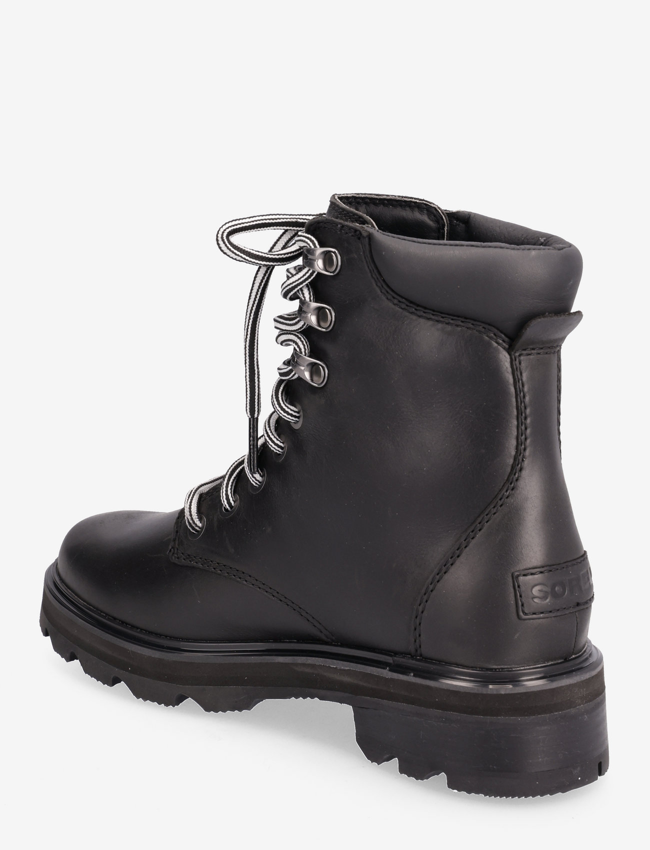Sorel - LENNOX LACE STKD WP - vandresko - black, sea salt - 2