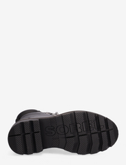 Sorel - LENNOX LACE STKD WP - laced boots - black, sea salt - 4