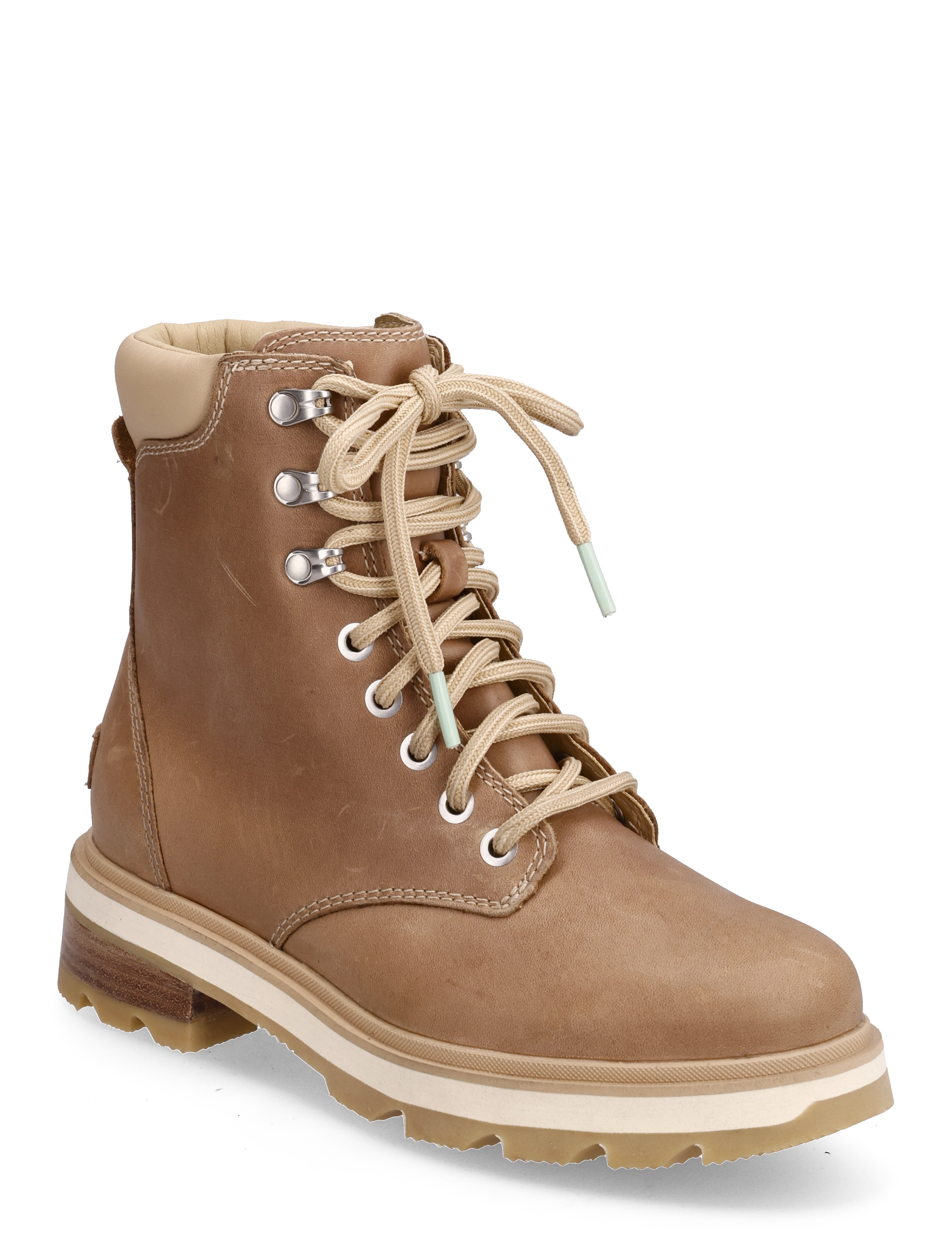 Sorel LENNOX LACE STKD WP - Sorel - CERAMIC, CANOE / brown