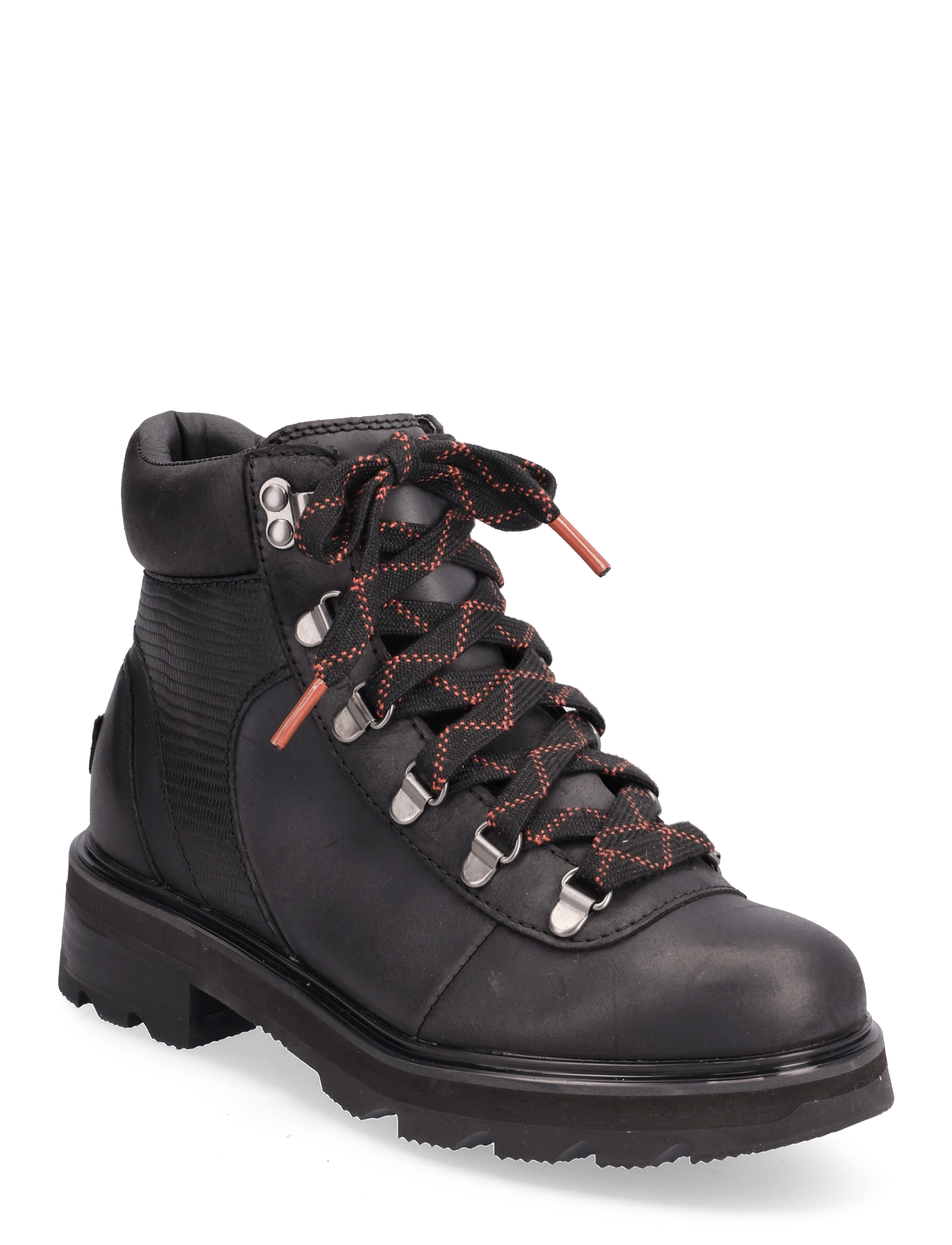 Sorel LENNOX HIKER STKD WP - Sorel - BLACK, WARP RED / black