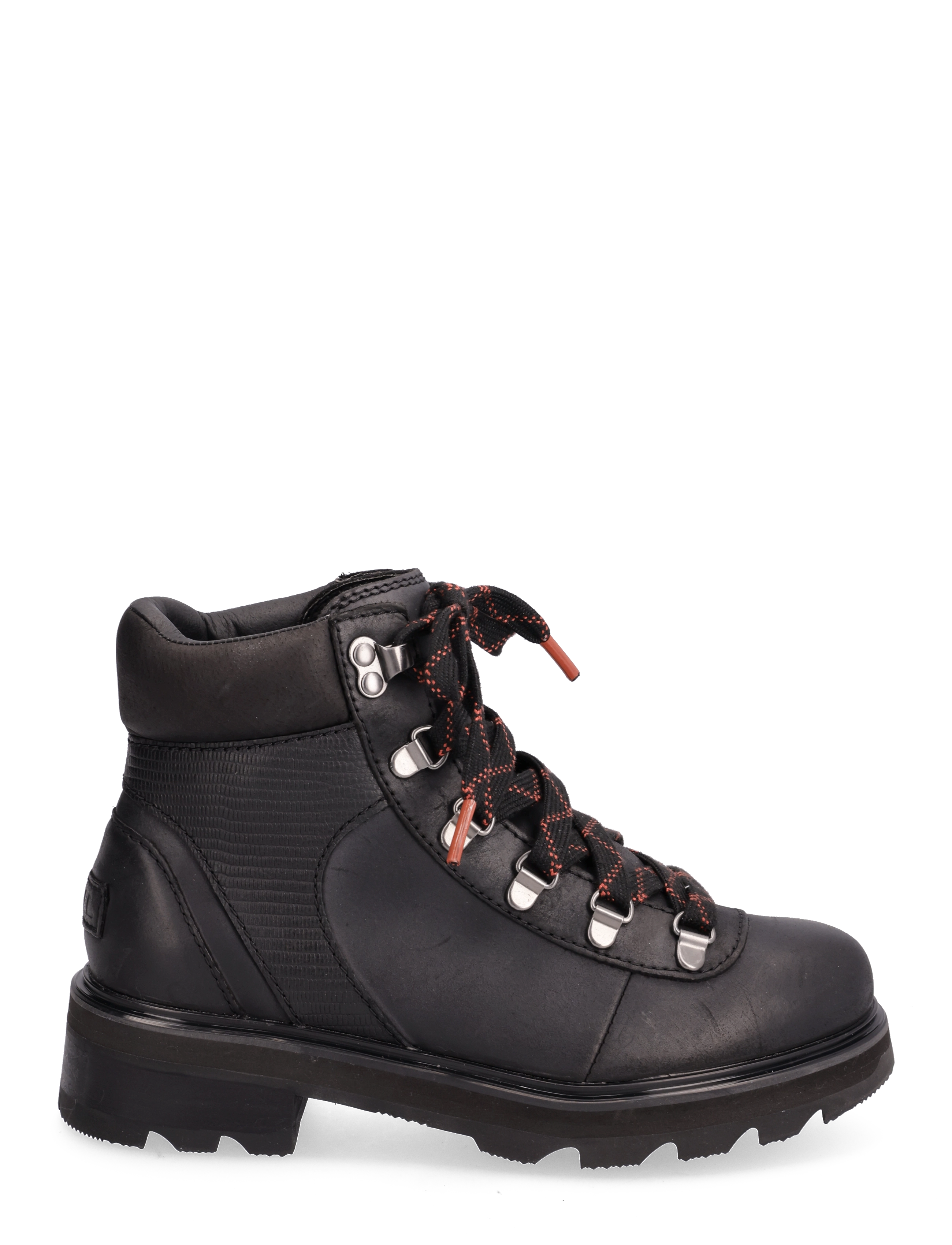 Sorel - LENNOX HIKER STKD WP - vandresko - black, warp red - 1
